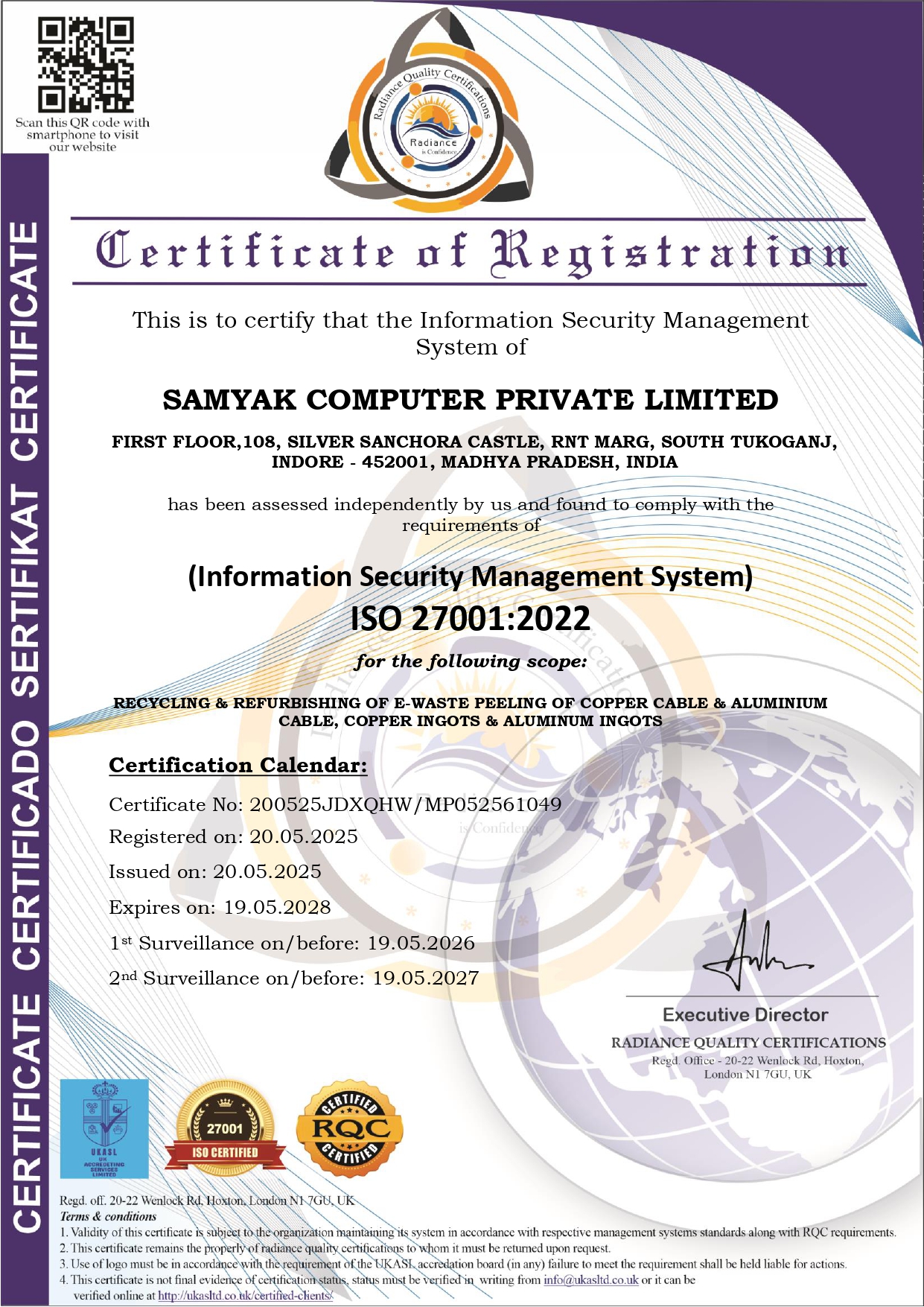 SCPL ISO 27001